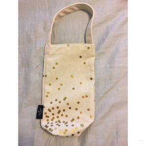 Kate Spade confetti wine bag